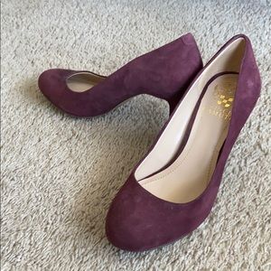 Vince Camuto Maroon Heels